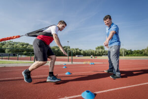 sport revalidatie bij motionlab in schoten voor sport blessures